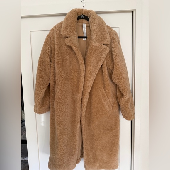 Women’s XS ALO Yoga Camel Teddy Jacket - Picture 1 of 5